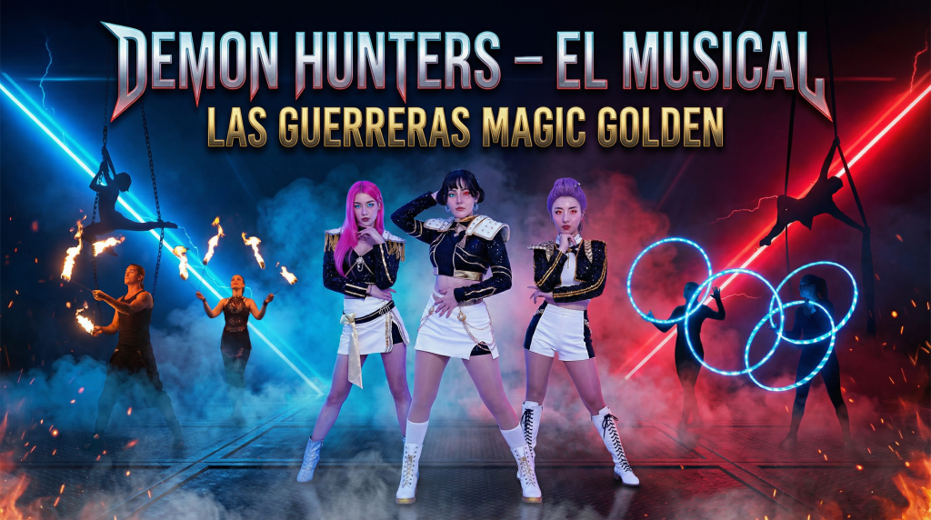 Circo Kpop Huntrix Las Guerreras agic Golden