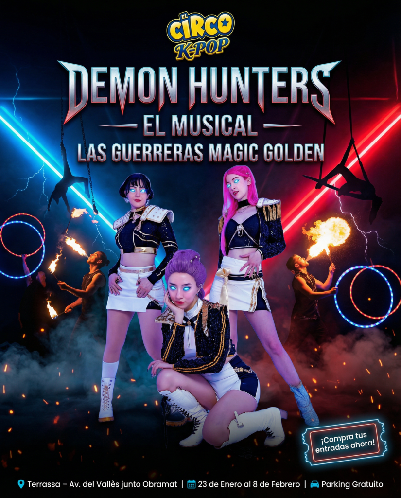 Circo Kpop Huntrix Las Guerreras Magic Golden